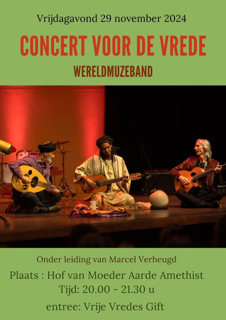 Concert voor de Vrede – Wereldmuzeband